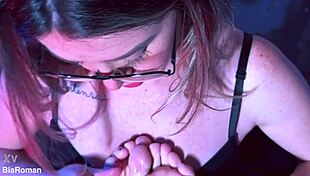 horny sluts moan as feet get tickled and sucked 😍