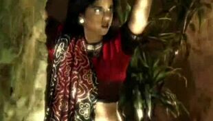 Exotic Asian dances nude with sensual teasing!