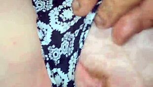 Look at this fat ass and tits getting fingered outdoors in the car!