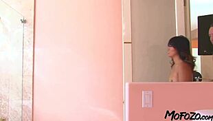 Asian Dancer Receives Cum on Her Ass