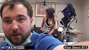 Human Guinea Pig Gets More Mandatory Hitachi Orgasms From Doctor-Tampa - Phoenix Rose Latina Vibrator Spreading Hospital Florida Backstage