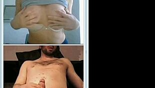 cute girl says, 'let me help you jerk off more' on webcam