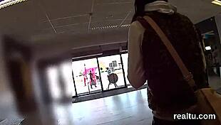 Hey, watch this Czech chick get seduced in the shop and fucked in POV?