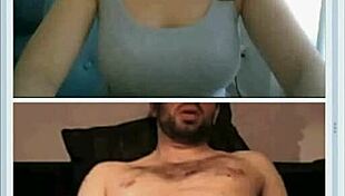 cute girl says, 'let me help you jerk off more' on webcam