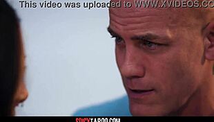 Bratty teen 18+ gets fucked by stepdad in classroom.