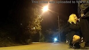 blowjob on the street with police?
