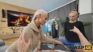 i took a lovely forest hike that ended up as a hard threesome with two girls and one cuckold