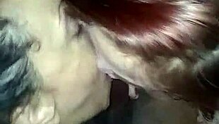 sloppy slut delivers wild sucking show