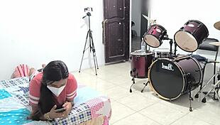 Sexy Housewife Packs Backpack for Venezuelan Vacation. Natural Tits and Horny Adventures Await.