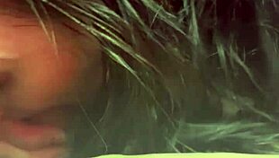 wifey, sucking cock deep in a real public sex shop!