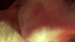 wifey, sucking cock deep in a real public sex shop!