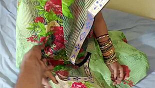 Innocent bhabhi bends over for doggystyle with dirty talk