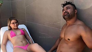 i came so hard on that huge cock at the motel party, then got cum in my mouth 😍