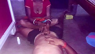 Step sister catches me jerking off and engages in intense hard sex with my monster cock.