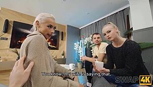 i took a lovely forest hike that ended up as a hard threesome with two girls and one cuckold