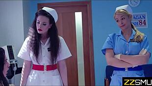 nurses lick patient's pussy in hospital