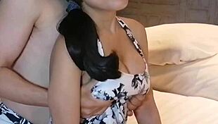 Amateur Big Tits Girlfriend in Swimsuit Gets Nipple Stimulation to Orgasm Close-Up.