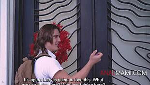 Milf Blackmailed Into Giving Stepson Anal Sex In Kitchen With Addyson James And Axel Haze