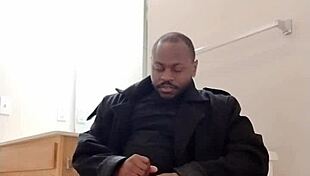 fantasizing about wife with slow motion masturbation in garage