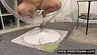 Girl Gets Herself All Wet And Messy