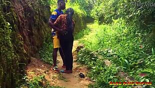 हैलोवीन हार्डकोर ऑर्गी मिल्फ्स के साथ लोकल रोड पर