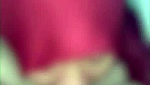 Indonesian Bokep: Tight Pussy Fucked by Big Cock in Red Hijab