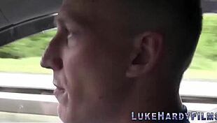 Busty Inked Brit In Glasses Sucks And Fucks Monster Cock Hard!