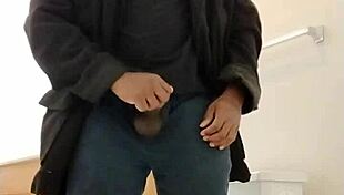 fantasizing about wife with slow motion masturbation in garage