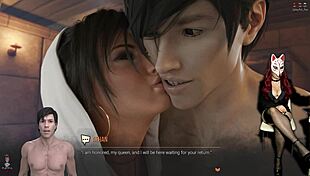 in croft adventures ep 13, feel the intense deepthroat with fingers in ass for emotional release.