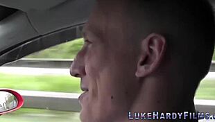 Busty Inked Brit In Glasses Sucks And Fucks Monster Cock Hard!