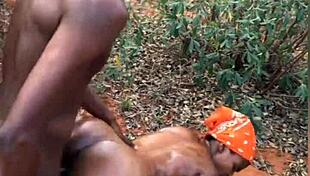 इबोनी लड़कियों की गांड पर बड़े लंडों का कम