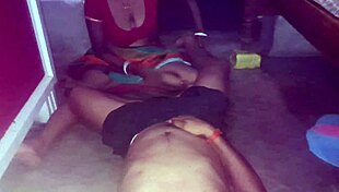 Step sister catches me jerking off and engages in intense hard sex with my monster cock.