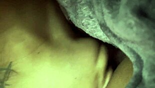 Young Latina girlfriend performs homemade blowjob with rimjob and facial for friend