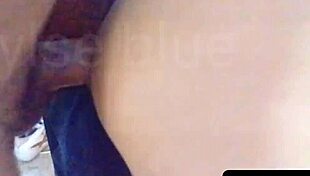 I gave my friend a birthday gift with latina doggystyle creampie