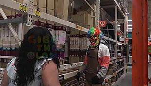 Queen Rogue And Gibby The Clown Home Depot Sextape Full Video