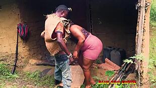 bbw sex addicted patricia gabriel gets fucked by african bush hunter william soft in doggystyle hardcore