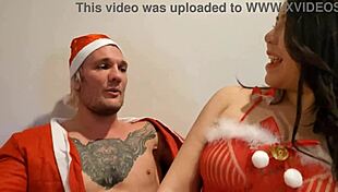 Man, this 18yo Asian teen’s Xmas gangbang is totally wild