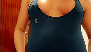 Damn, This Pregnant Colombian Babe Flashes And Loves Her Fetish In Homemade Video!