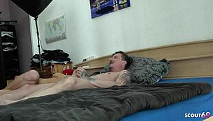 This German teen 18+ couple goes wild with rimming in homemade action.