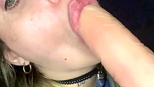 Argentinian Latina Blonde Uses Dildo For Solo Squirt Orgasm