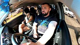 Uber Passenger Flashes Driver 😏