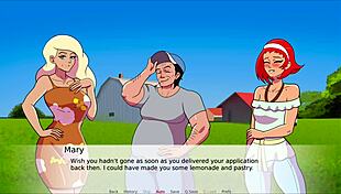 lets play pink world 2 farm edition with big tits fucking on ranch