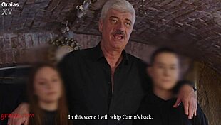 Two cuties are dominated by the holy master?