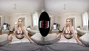 My Blonde MILF Rides in Cowgirl, Giving Blowjob and Handjob – She's Better Than Yours!