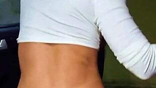 Sexy Brazilian Bent Over In Public Car Doggystyle Deepthroat Blowjob