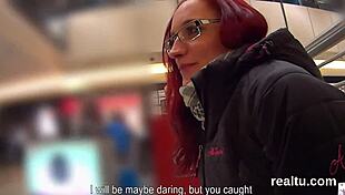 Gorgeous Czech Kitten Gets Teased In The Mall And Pounded In Pov!