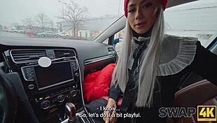 Swap4k couple invites babe for raw wife-sharing fun