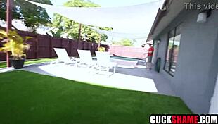 i'm angry wife cucking husband with poolboy, fucking him good