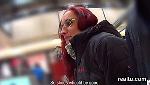 Gorgeous Czech Kitten Gets Teased In The Mall And Pounded In Pov!