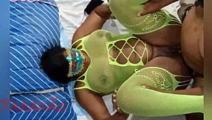 My black girl's greedy pussy during carnival 2025.